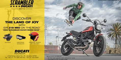 ducati scrambler sixty2 harga