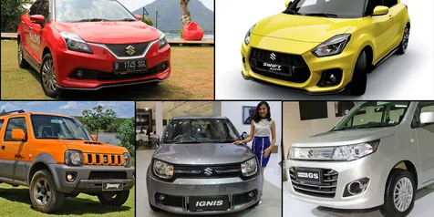 Rilis 5 Produk ini, Suzuki Coba Ciptakan Trend City Car?
