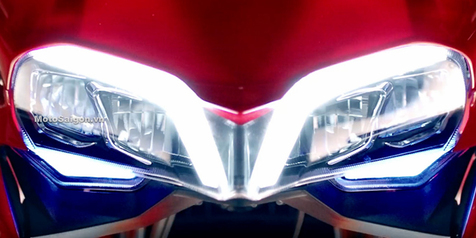 Tampilan Fantastis Lampu Utama Motor yang Dikira Ducati Panigale 150