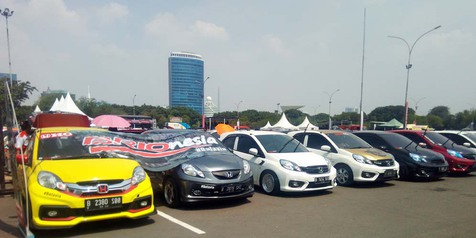 Ribuan Komunitas Mobil Honda Ngeriung di JIEXpo Kemayoran