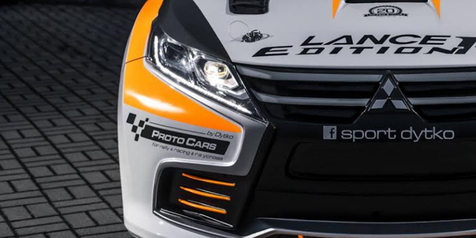 Rumah Modifikasi Polandia Ubah Tampilan Mobil Sport Mitsubishi Jadi Bergaya Rally