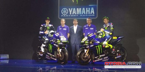 Yamaha Luncurkan Tim MotoGP 2019 di Jakarta, Ini Kata Rossi dan Vinales