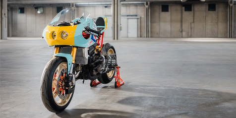 Naked-Bike Ducati Tampil Menawan dalam Konsep Cafe Racer
