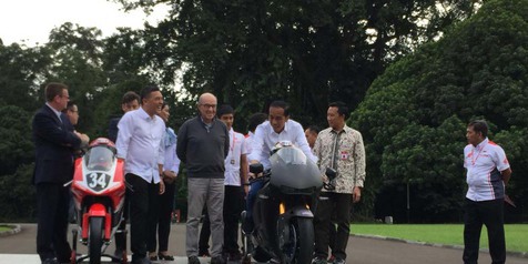 Ini Lho Spesifikasi Motor Marquez yang Dijajal Jokowi