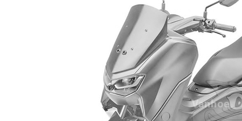 Bikin Geger, Dokumen Desain Yamaha Nmax Facelift Bocor!