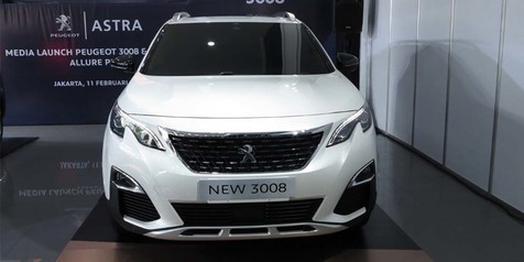 Peugeot Luncurkan SUV 3008 Allure Plus, Bawa Beragam Fitur Canggih