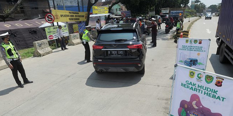 Coba Keluar Jakarta Pakai Travel Gelap, 1.113 Pemudik Kena Razia Polisi