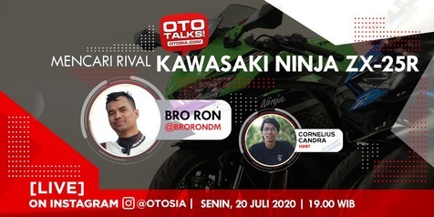 Oto Talks! Besok Pukul 19.00 WIB, Kupas Tuntas Kawasaki Ninja ZX-25R!