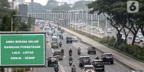 PSBB Transisi Diperpanjang, Aturan Ganjil Genap Masih Ditiadakan di DKI Jakarta