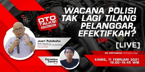 LIVE NOW! OTO Talks: Rencana Tilang Manual Ditiadakan, Tilang Elektronik Sudah Efektif?