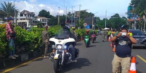 Sempat Lolos Operasi Ganjil Genap Bogor, Polisi Tangkap 3 dari 12 Pengendara Moge
