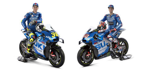 Monster Energi Masuk Jadi Sponsor, Suzuki Perkenalkan Livery Tim MotoGP 2021