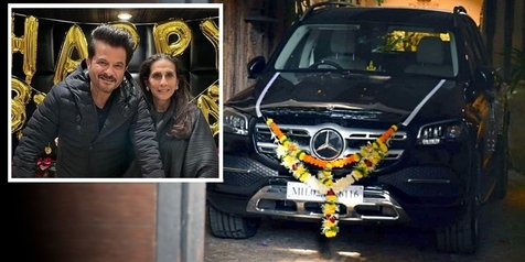 Rayakan Ulang Tahun Istri, Aktor Legendaris Bollywood Anil Kapoor Beri Kado Mobil Mewah