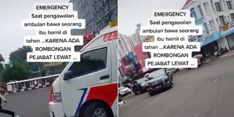 Kata Dishub Soal Viralnya Ambulans Bawa Ibu Hamil yang Terhadang Rombongan Mobil Pejabat