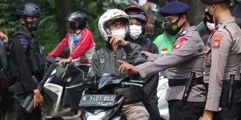 Polisi Tutup Jalur Tikus Menuju Jakarta