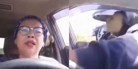 Detik-detik Seorang Ibu Dijambret saat Nyetir Mobil, Kalung Nyaris Dibawa Kabur