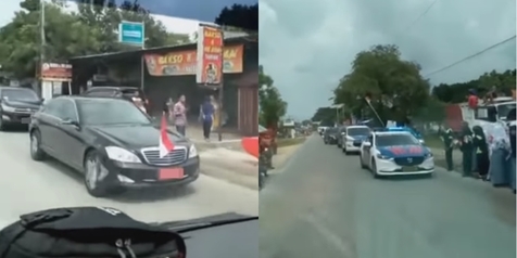 Viral Rombongan Jokowi Mengalah Beri Jalan untuk Ambulans Melintas di Grobogan Jateng