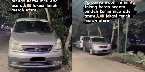 Cari Pemilik Mobil yang Parkir Sembarangan di Pinggir Jalan, Wanita Ini Malah Dihujat Netizen