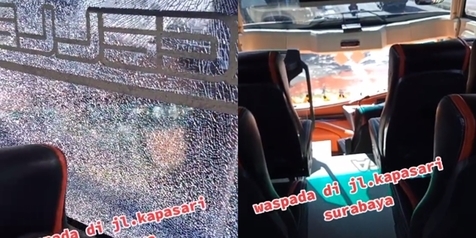 Pungli Meresahkan di Surabaya, Tak Diberi Uang Pelaku Rusak Bus yang Melintas