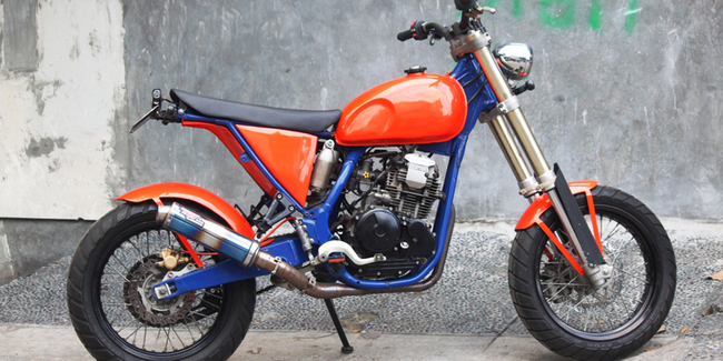 Scrambler Yamaha Scorpio, Total Rp 50 Jutaan  Otosia.com