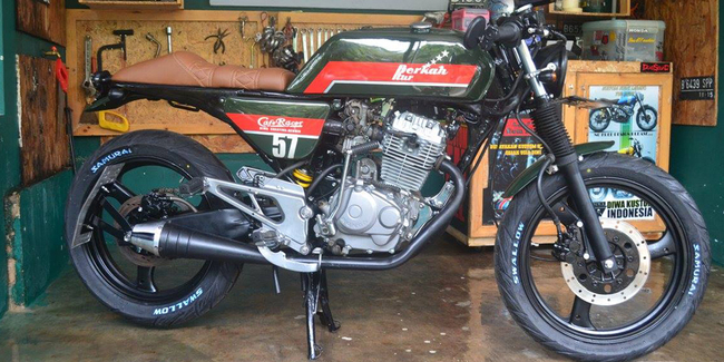 Tiger Cafe Racer Inspirasi Aura Tentara Otosia Com