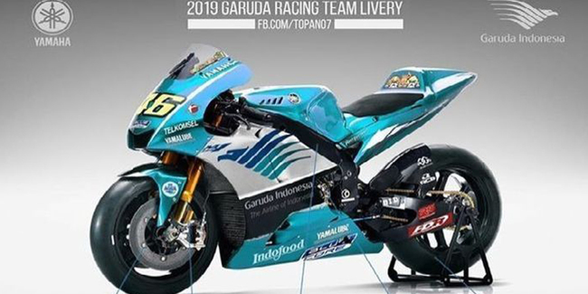 Benarkah Indonesia Sponsori MotoGP Lihat Motor Valentino 