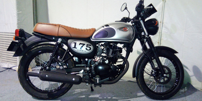 Sebagian Organ Kawasaki  W175 Sudah Buatan Indonesia 