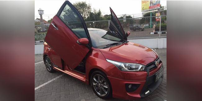 Bikin Pintu  Yaris  Seperti Lamborghini Cukup Rogoh Kocek 