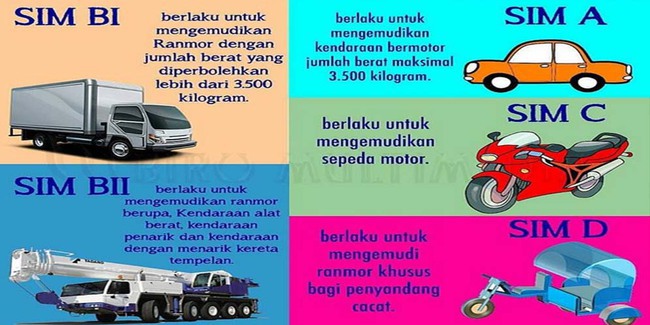 Yuk Kenali 5 Jenis SIM di Indonesia Apa Saja Otosia com