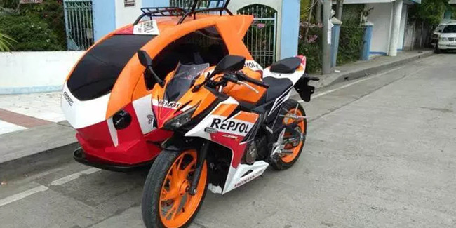 Apa Jadinya Kalau Honda CBR150R Jadi Trike?  Otosia.com