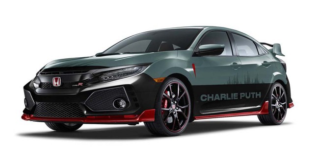 Charlie Puth Desain Honda Civic Type R dan Rebel 300 