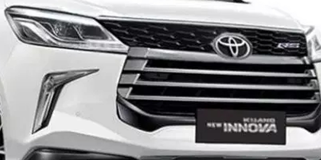 Toyota Innova Facelift 2020 Indonesia