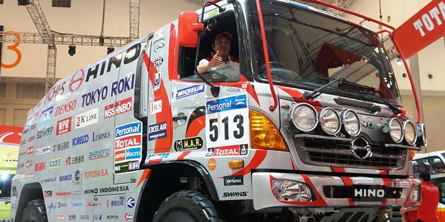 Juara Truk Dakar Rally Curhat Soal Balapan di GIIAS 2018