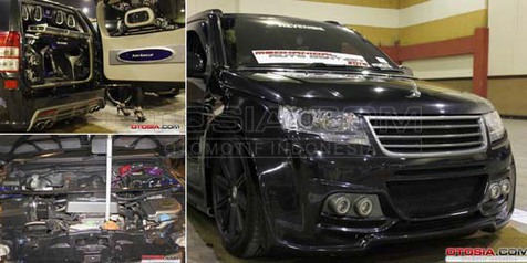 6 Kesan Elegant Modifikasi Suzuki Grand Vitara Revenge 