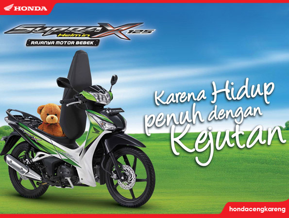 Tampilan baru Honda Supra X 125 helm in PGM-FI | merdeka.com