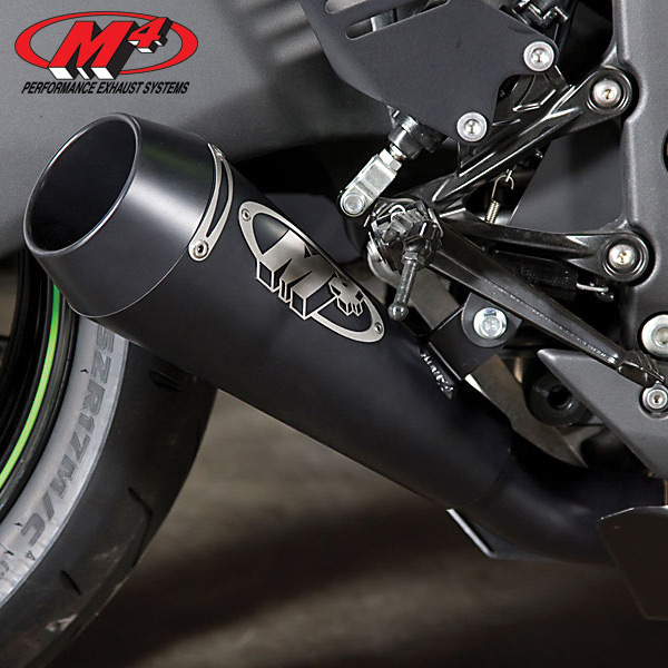 Knalpot M4 bikin raungan Ninja  ZX 6R serasa MotoGP 