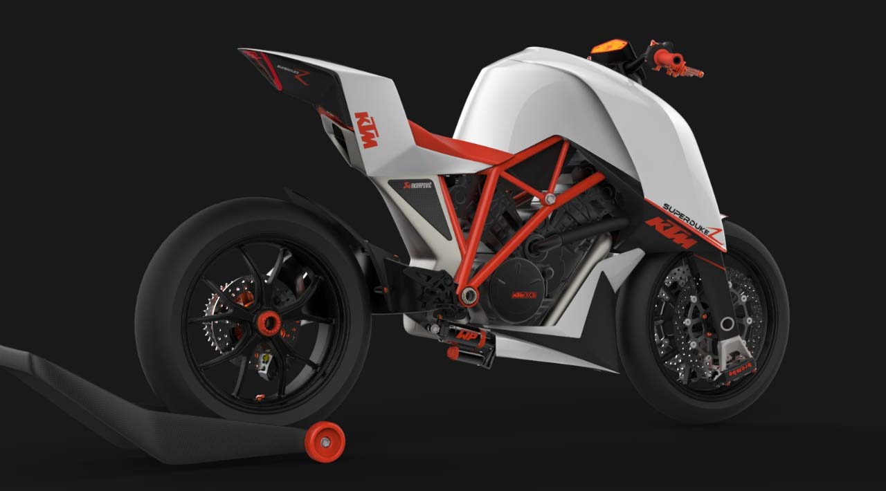 KTM Super Duke 1290R Konsep Mirco Sapio