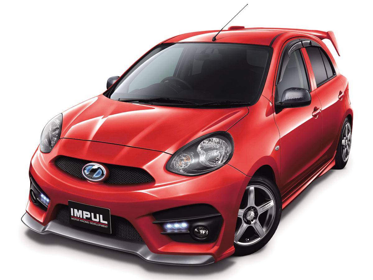 Nissan March Berlumuran Impul Body Kit Merdekacom