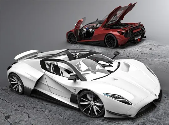 Shayton Equilbrium Red and White 