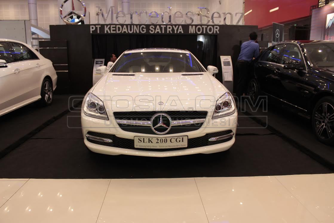 Booth Mercedes-Benz di SMS 2014