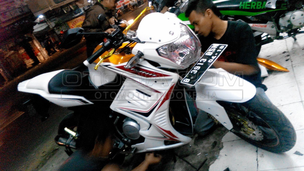 Upgrade Simpel Tampilan Yamaha Vixion Merdekacom