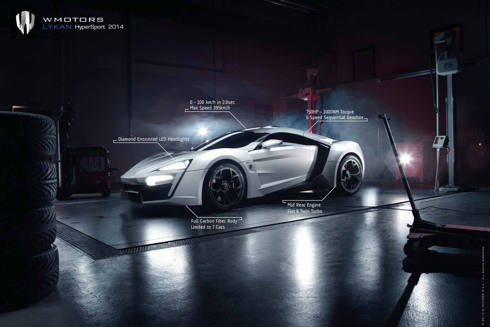 Lykan Hypersport 2014 specs