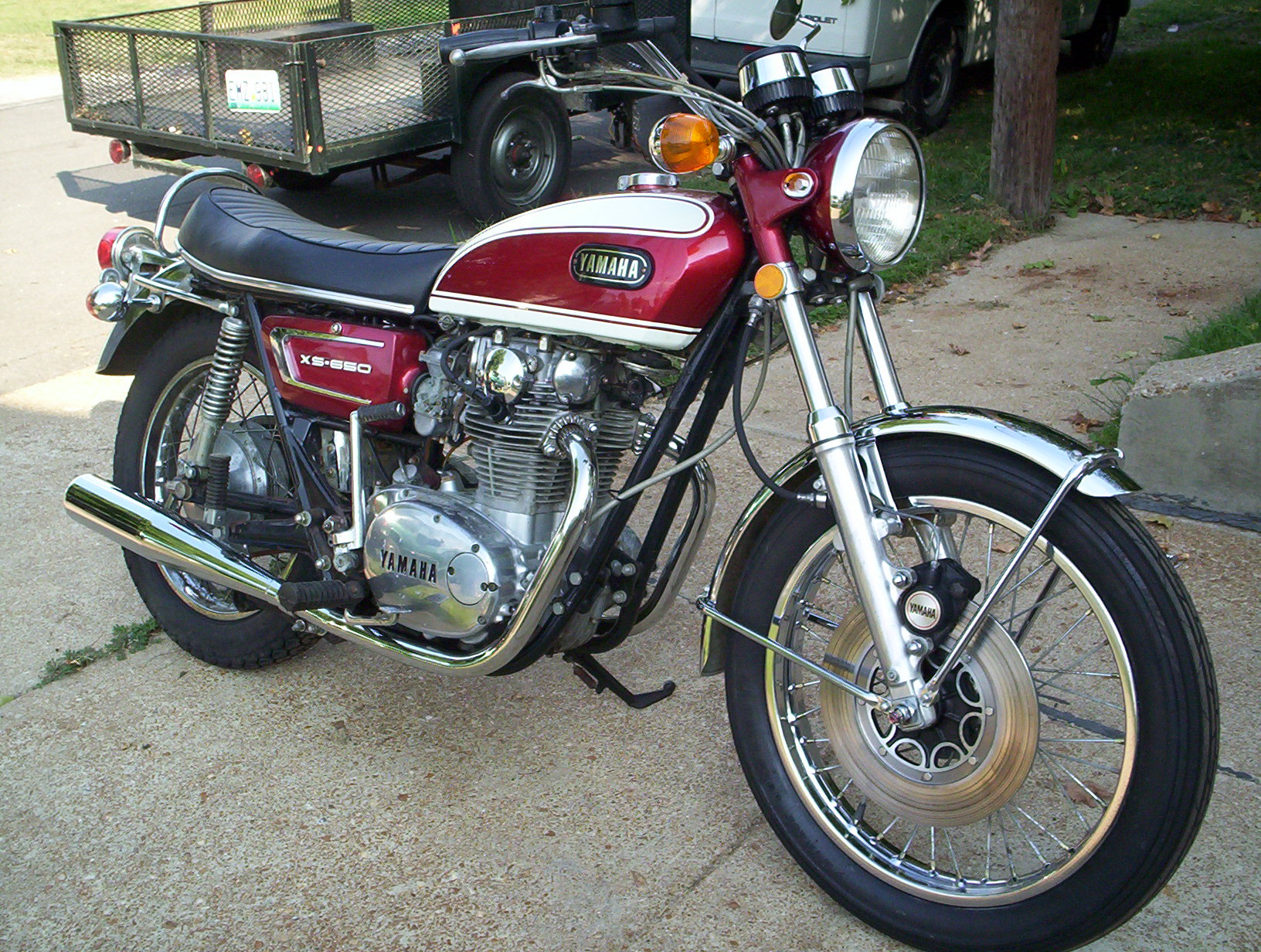Modifikasi Sang Legenda Yamaha Xs650 1972 Merdekacom