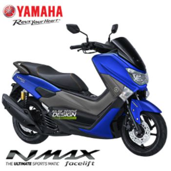 Yamaha NMax Biru