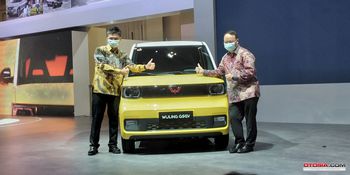 Wuling Hongguang Mini EV ditampilkan di GIIAS 2021