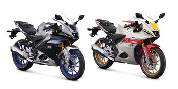 All New R15M Connected-ABS Icon Performance dan Yamaha World Grand Prix 60th Anniversary livery (YIMM)   