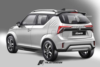 Sisi belakang New Suzuki Ignis (Instagram/@fir_autodesign)