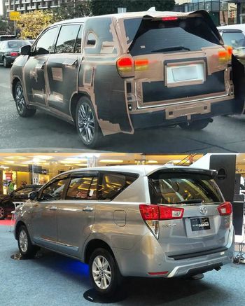Toyota Innova terbaru sedang tes jalan di Thailand (Group Facebook/Veloz Club Thailand)