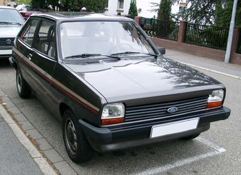 Ford Fiesta Mark 1 front view