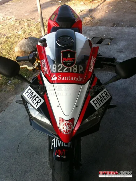 12 Rincian Modifikasi Yamaha Vixion Semirip R125  Otosia.com
